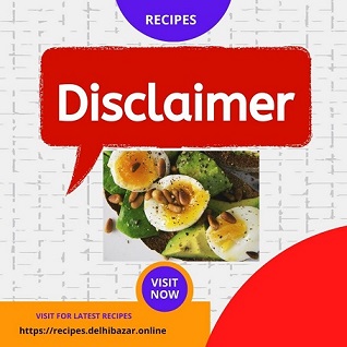 disclaimer for food recipes