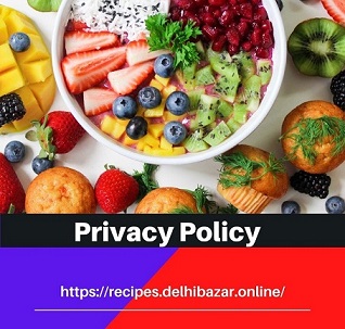 recipes privacy policy